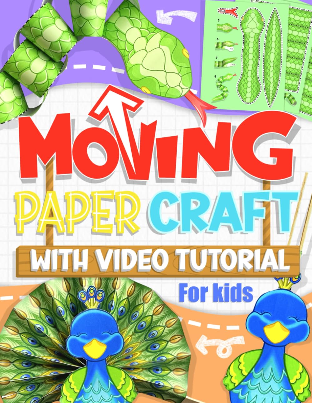 Moving Paper Craft Book